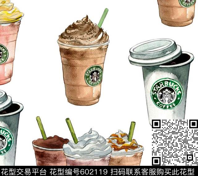 欧美休闲时尚数码印花华亿平台下载（图片编号: 602119） - 瓦栏（Walan）