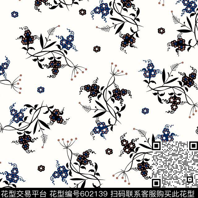 时尚商务男装衬衫印花男装满版花传统印花华亿平台下载（图片编号: 602139） - 瓦栏（Walan）