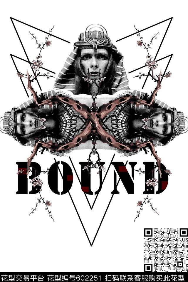 男人花卉几何线条数码印花华亿平台下载（图片编号: 602251） - 瓦栏（Walan）