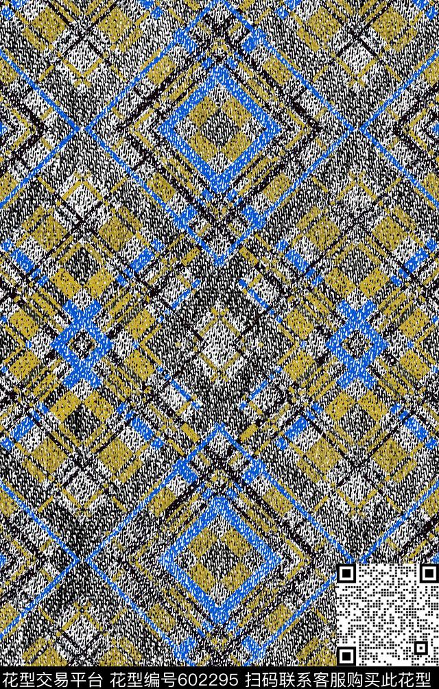 牛仔纹理时尚数码印花华亿平台下载（图片编号: 602295） - 瓦栏（Walan）