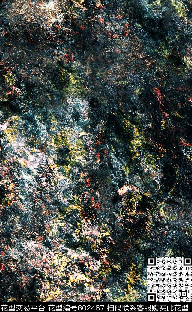 肌理纹理抽象数码印花华亿平台下载（图片编号: 602487） - 瓦栏（Walan）