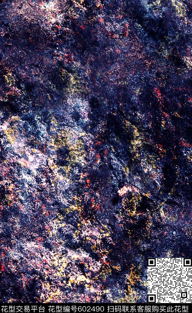 肌理纹理抽象数码印花华亿平台下载（图片编号: 602490） - 瓦栏（Walan）