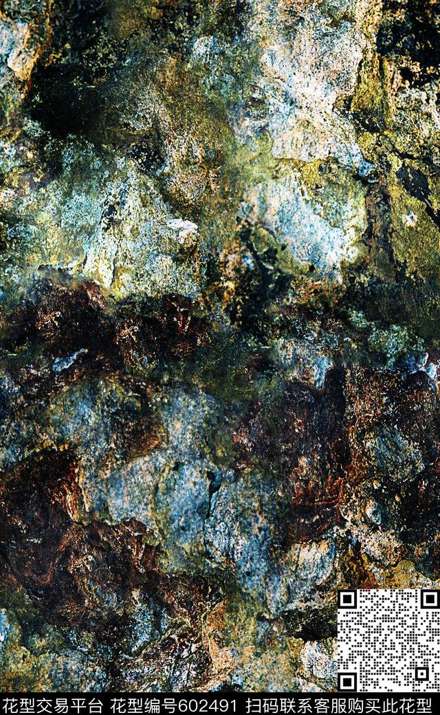 肌理纹理岩石数码印花华亿平台下载（图片编号: 602491） - 瓦栏（Walan）