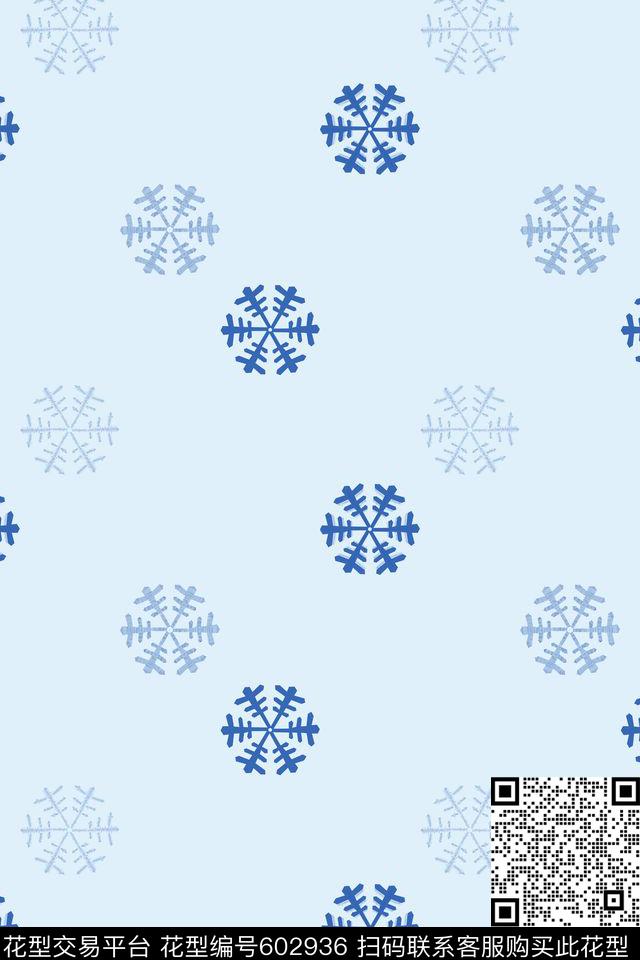 雪花夕复古传统印花华亿平台下载（图片编号: 602936） - 瓦栏（Walan）