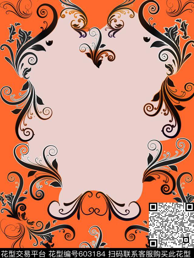 几何民族风花纹。衬衫。围巾华亿平台传统印花华亿平台下载（图片编号: 603184） - 瓦栏（Walan）