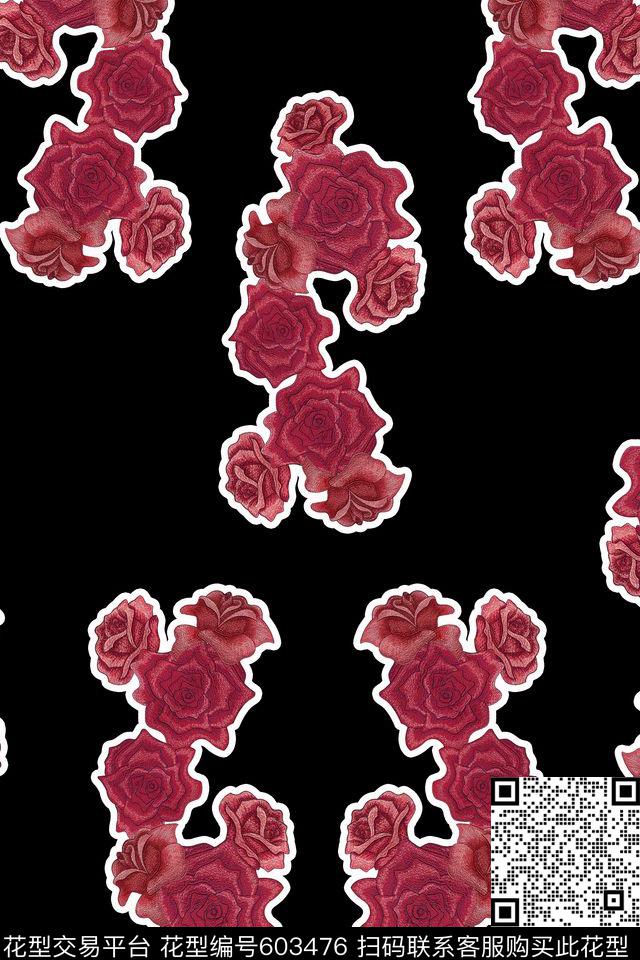 花纹简单大气。时装。满版传统印花华亿平台下载（图片编号: 603476） - 瓦栏（Walan）