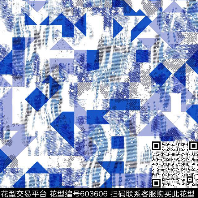 纹理笔触大理石传统印花华亿平台下载（图片编号: 603606） - 瓦栏（Walan）