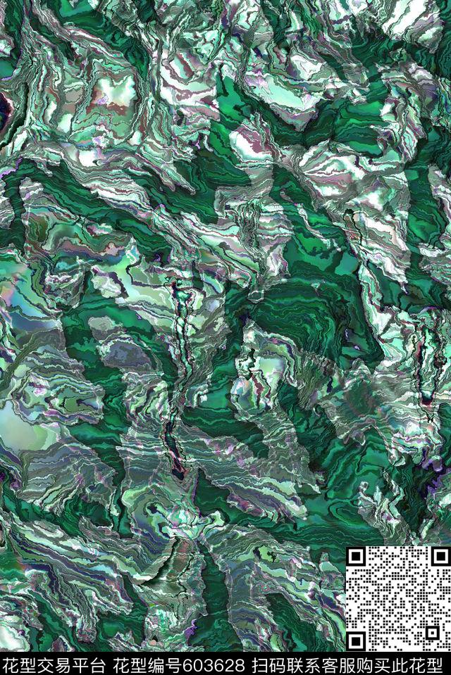 女装男装石纹数码印花华亿平台下载（图片编号: 603628） - 瓦栏（Walan）