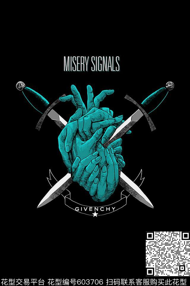 2016男装T恤休闲风欧美风数码印花华亿平台下载（图片编号: 603706） - 瓦栏（Walan）