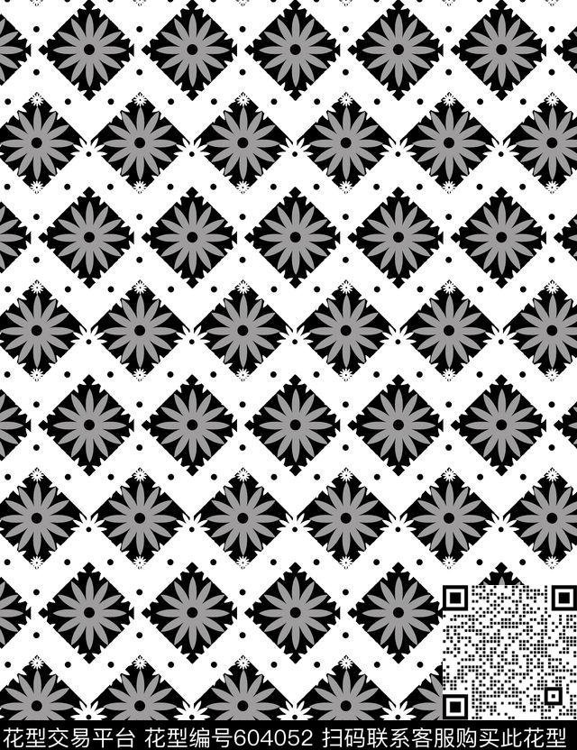 几何花纹男装。传统印花华亿平台下载（图片编号: 604052） - 瓦栏（Walan）