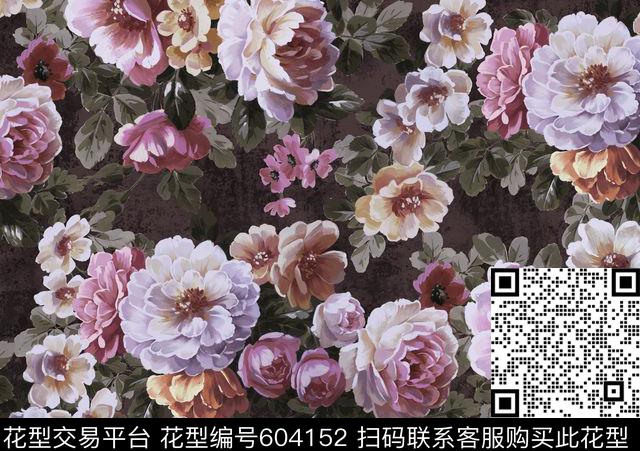 服装家纺富贵传统印花华亿平台下载（图片编号: 604152） - 瓦栏（Walan）