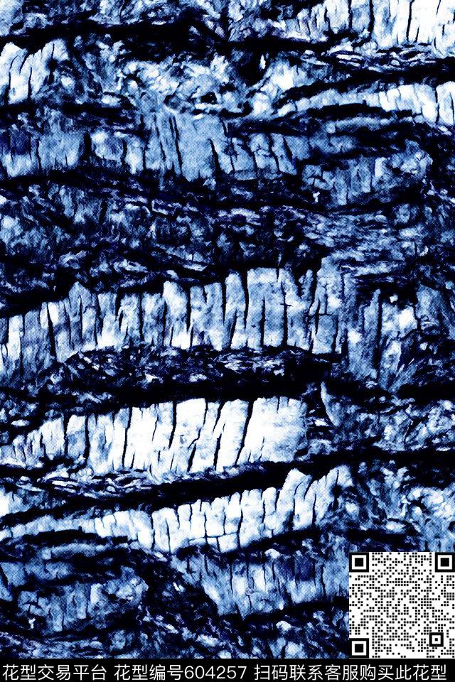 山石纹理肌理男装数码印花华亿平台下载（图片编号: 604257） - 瓦栏（Walan）