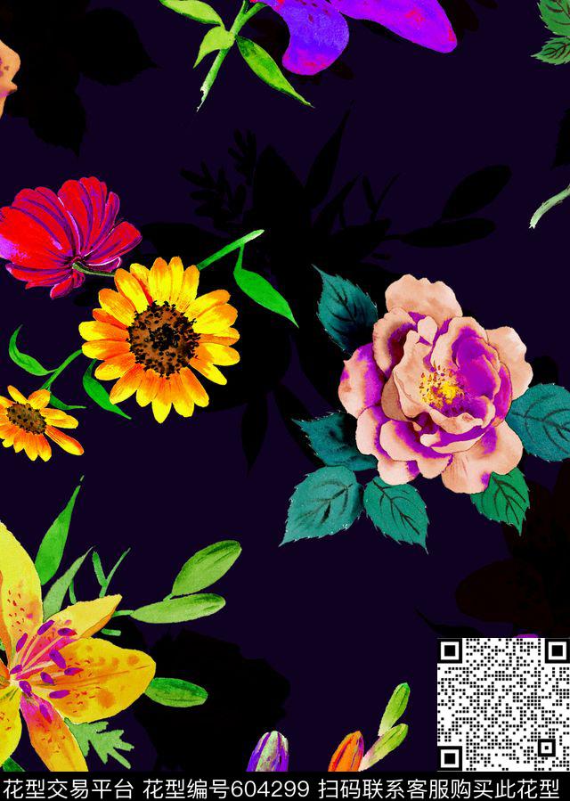 防数码抽象数码数码印花华亿平台下载（图片编号: 604299） - 瓦栏（Walan）