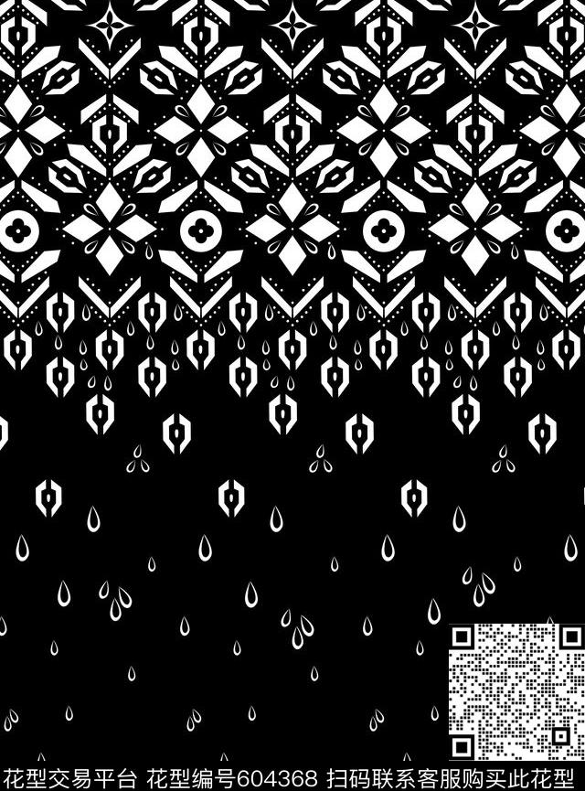 几何定位男装。传统印花华亿平台下载（图片编号: 604368） - 瓦栏（Walan）