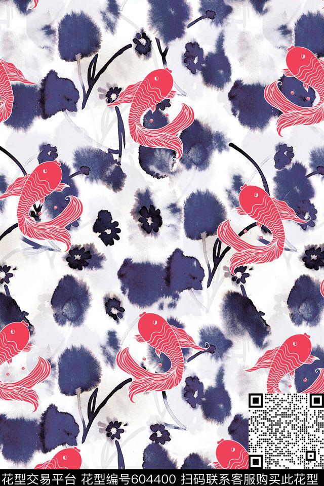 趣味传统印花华亿平台下载（图片编号: 604400） - 瓦栏（Walan）