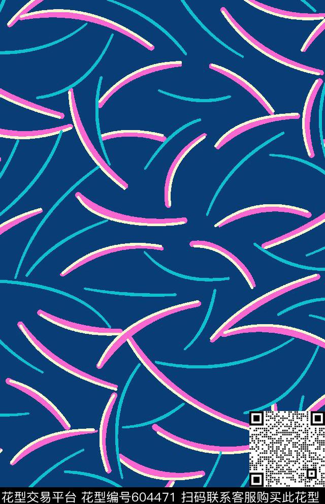 家纺丝绸泳装传统印花华亿平台下载（图片编号: 604471） - 瓦栏（Walan）