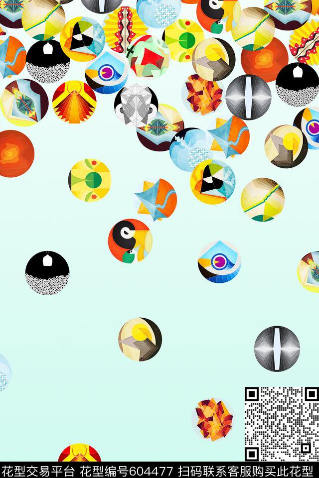 卡通童装定位。数码印花华亿平台下载（图片编号: 604477） - 瓦栏（Walan）