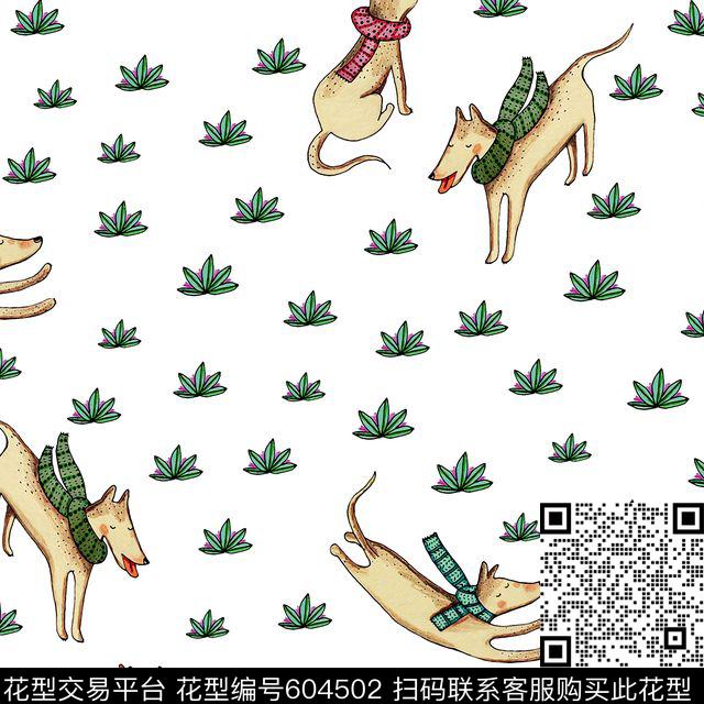 童装趣味动物数码印花华亿平台下载（图片编号: 604502） - 瓦栏（Walan）