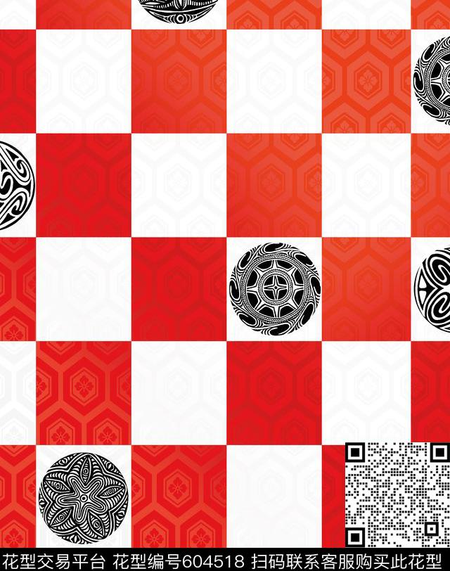格子数码印花华亿平台下载（图片编号: 604518） - 瓦栏（Walan）