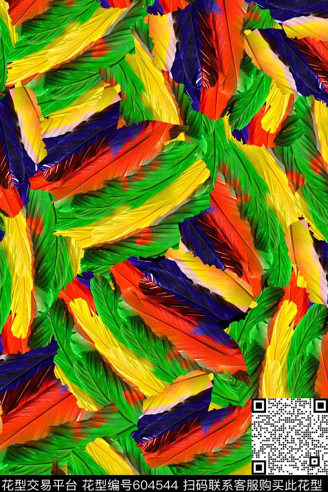 笔刷树皮笔触数码印花华亿平台下载（图片编号: 604544） - 瓦栏（Walan）