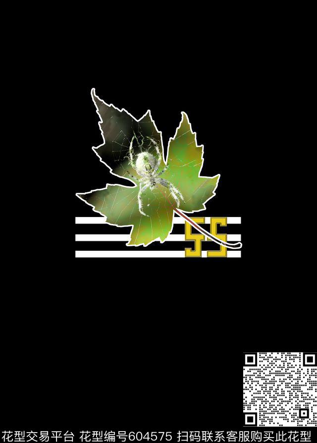 原创T恤叶子数码印花华亿平台下载（图片编号: 604575） - 瓦栏（Walan）
