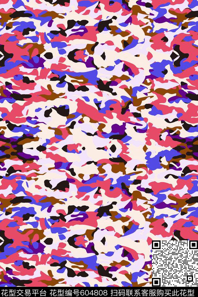 零点--泳装零点--女装迷彩传统印花华亿平台下载（图片编号: 604808） - 瓦栏（Walan）
