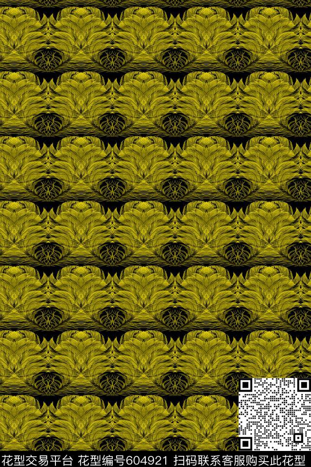 民族风羽毛衬衣数码印花华亿平台下载（图片编号: 604921） - 瓦栏（Walan）