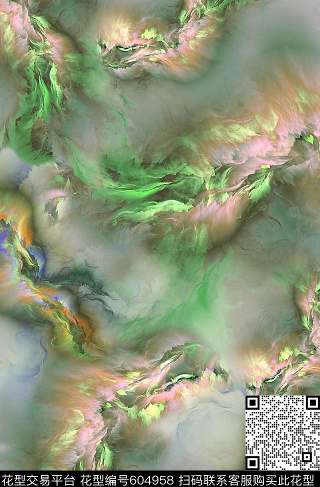 炫彩条纹肌理数码印花华亿平台下载（图片编号: 604958） - 瓦栏（Walan）