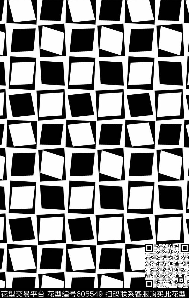 格子条纹单套色传统印花华亿平台下载（图片编号: 605549） - 瓦栏（Walan）