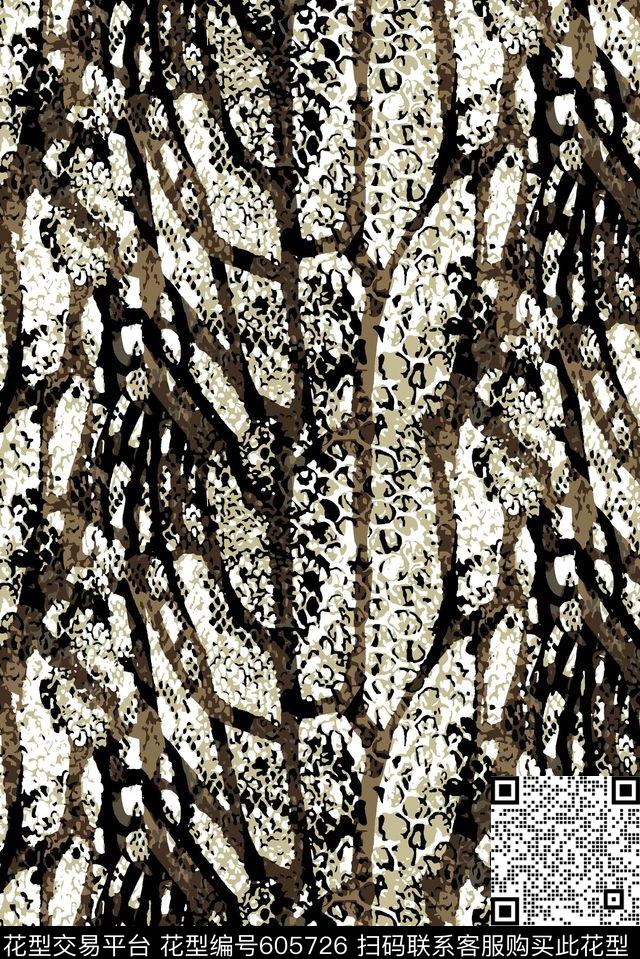 纹理蛇纹中东传统印花华亿平台下载（图片编号: 605726） - 瓦栏（Walan）