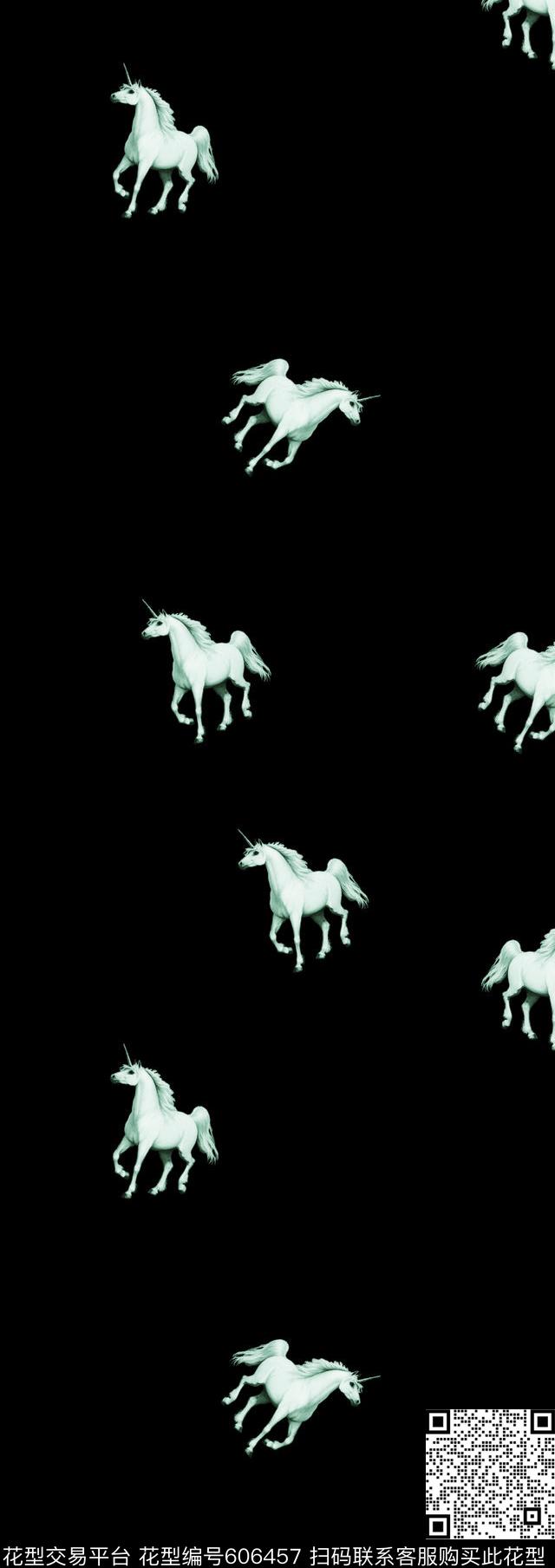 马抽象底纹传统印花华亿平台下载（图片编号: 606457） - 瓦栏（Walan）