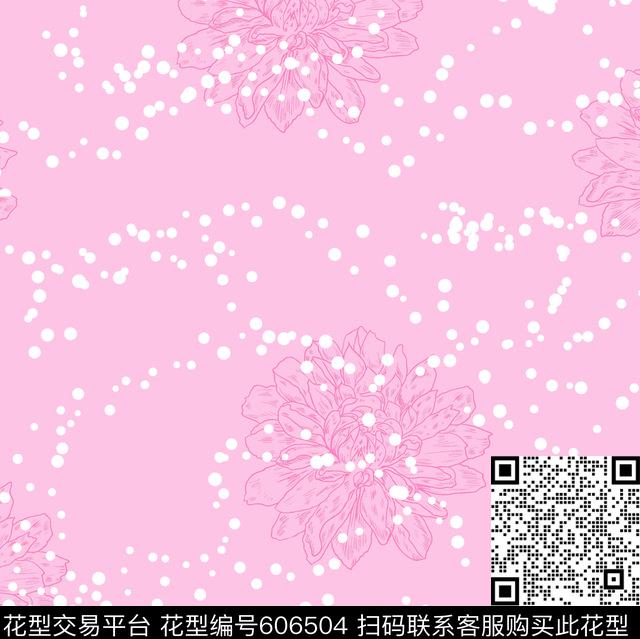 手绘花卉蝴蝶女装华亿平台2017年孕妇居家服华亿平台趣味手绘卡通女装华亿平台传统印花华亿平台下载（图片编号: 606504） - 瓦栏（Walan）