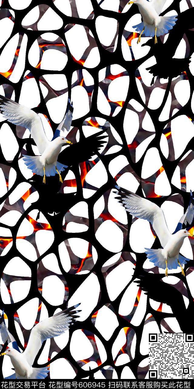 休闲男装男装衬衫数码印花华亿平台下载（图片编号: 606945） - 瓦栏（Walan）