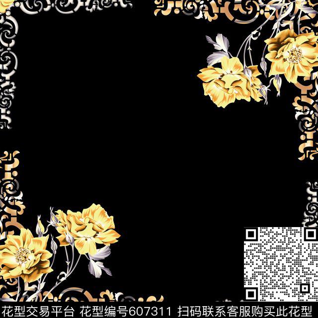 热带花。中国分数码印花华亿平台下载（图片编号: 607311） - 瓦栏（Walan）