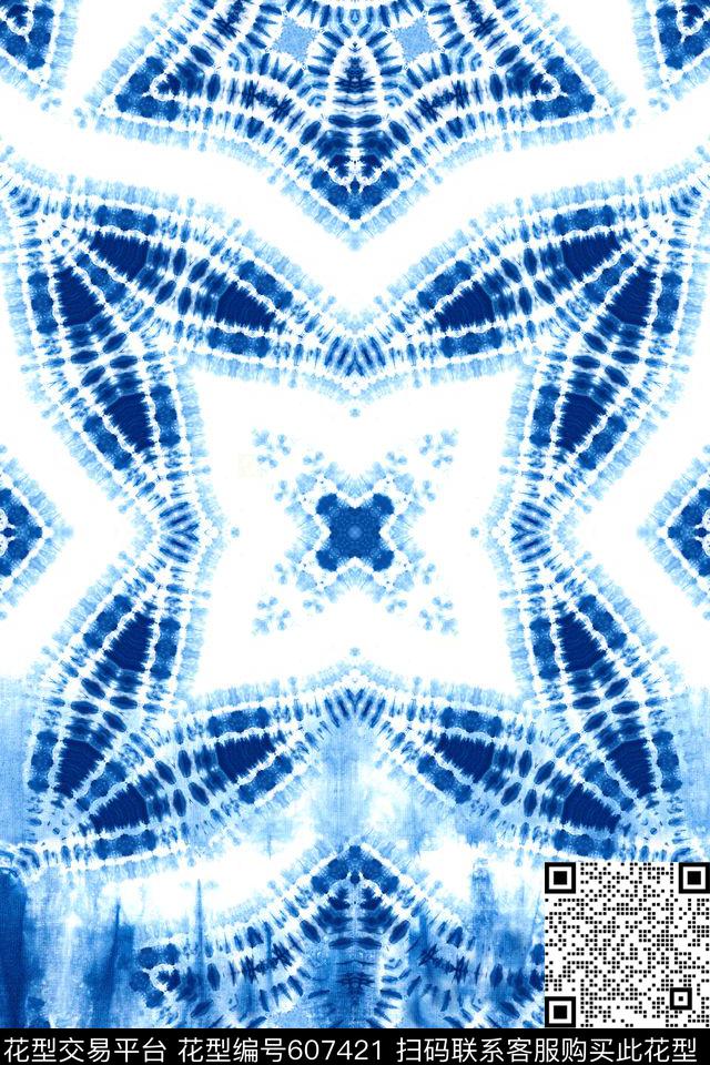 纹理中国风民族风数码印花华亿平台下载（图片编号: 607421） - 瓦栏（Walan）