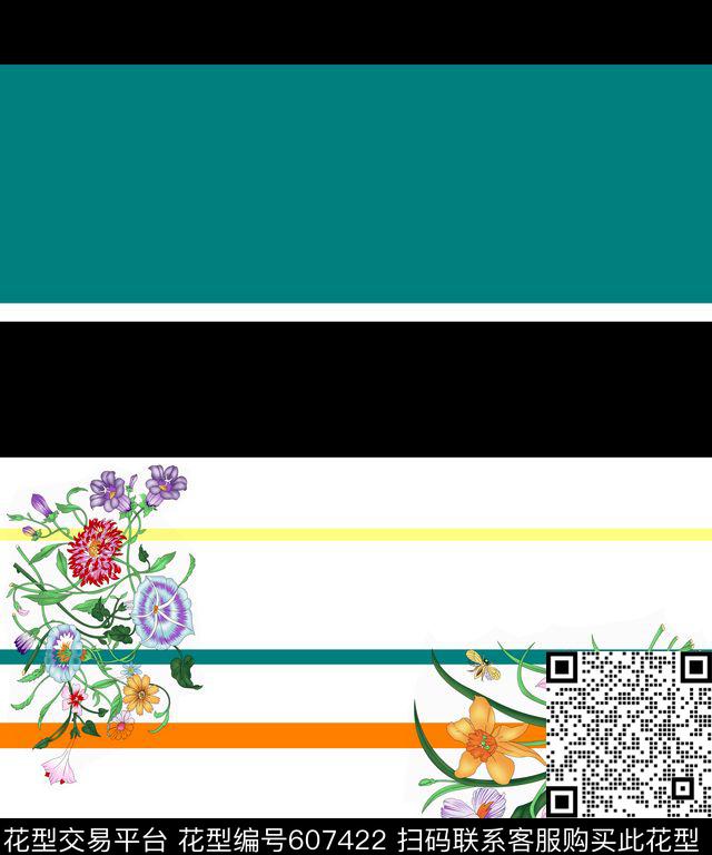 大花花。中国分数码印花华亿平台下载（图片编号: 607422） - 瓦栏（Walan）