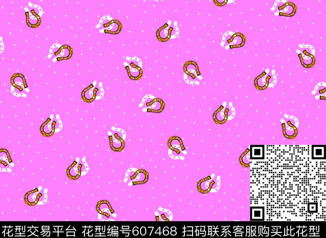 2017年女装新华亿平台卡通手绘华亿平台可爱钉马掌华亿平台传统印花华亿平台下载（图片编号: 607468） - 瓦栏（Walan）