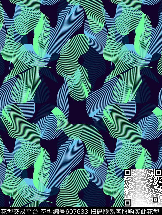 几何传统印花华亿平台下载（图片编号: 607633） - 瓦栏（Walan）