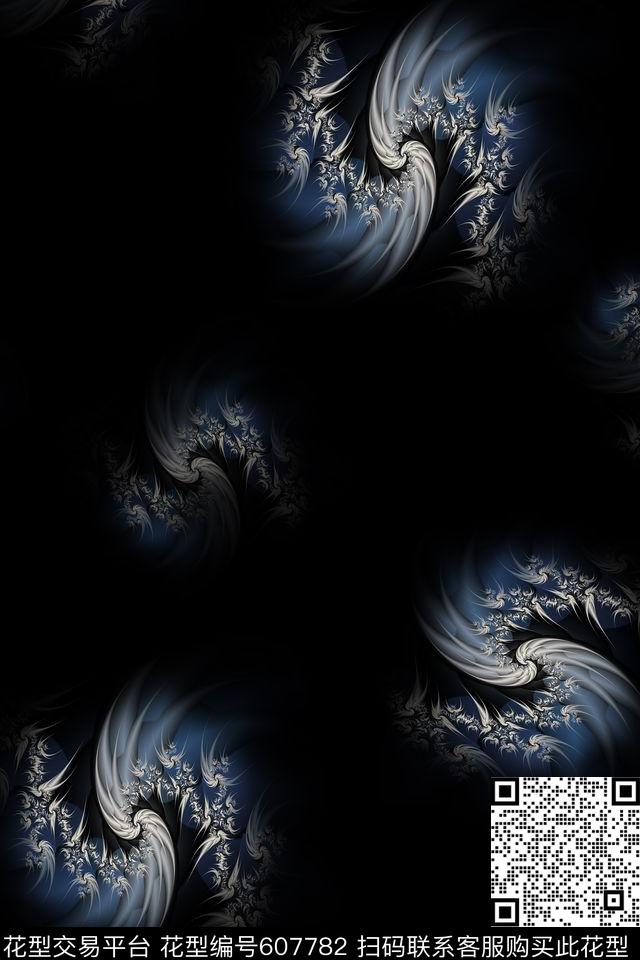 不规则几何解构几何数码印花华亿平台下载（图片编号: 607782） - 瓦栏（Walan）