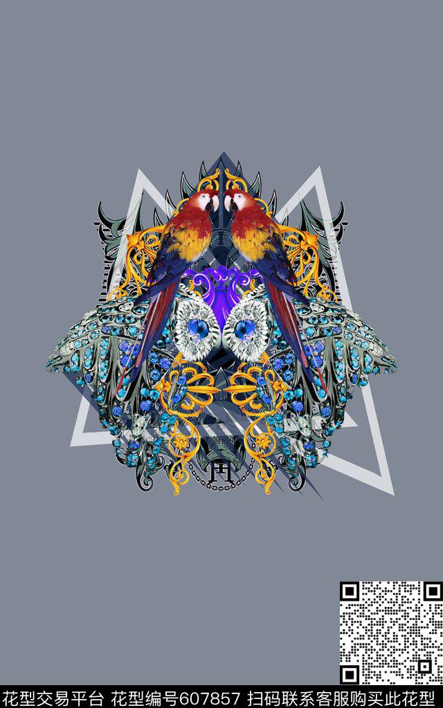 零点--男装数码定位数码印花华亿平台下载（图片编号: 607857） - 瓦栏（Walan）