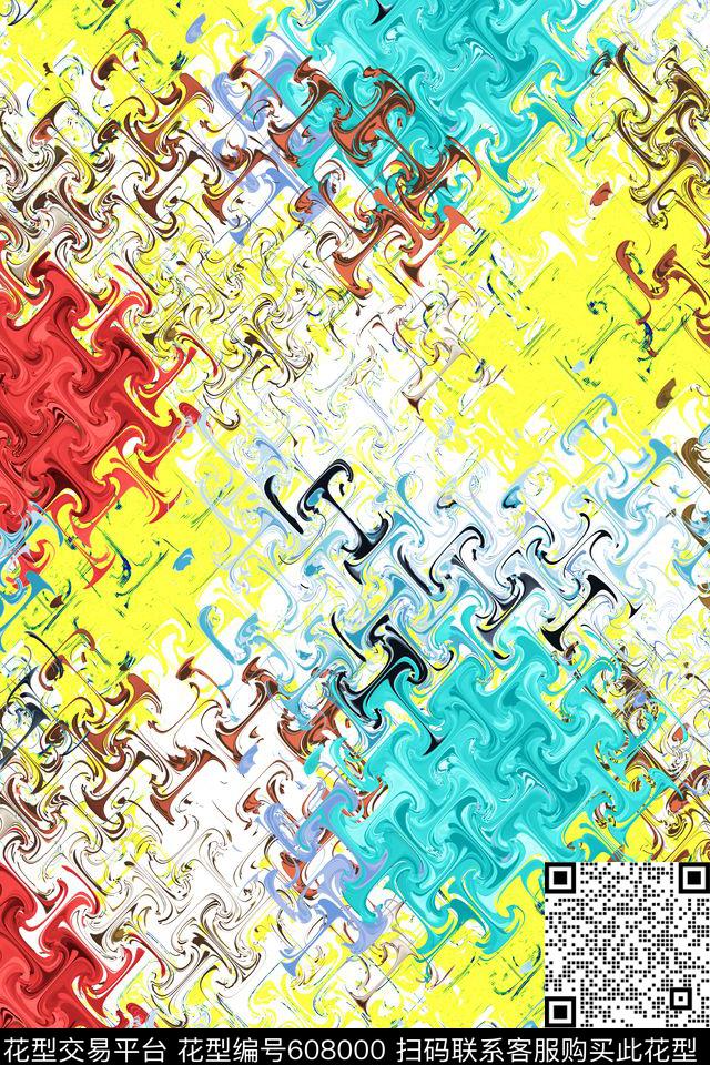 炫彩数码印花华亿平台下载（图片编号: 608000） - 瓦栏（Walan）