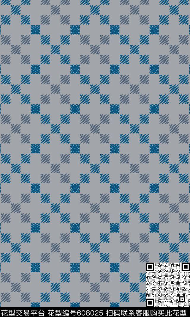 商务男装几何传统印花华亿平台下载（图片编号: 608025） - 瓦栏（Walan）