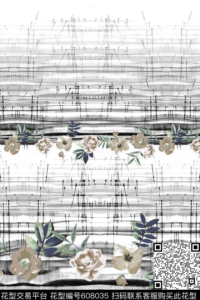 抽象几何清爽梦幻艺术平底立体手绘满版最新高清数码蕾丝民族中国风绣花珠宝肌理时尚潮

流大牌复古欧美风定位女装花卉水墨纹理数码印花华亿平台下载（图片编号: 608035） - 瓦栏（Walan）