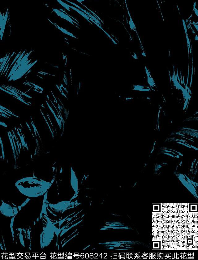 简洁流行时尚叶子落叶传统印花华亿平台下载（图片编号: 608242） - 瓦栏（Walan）