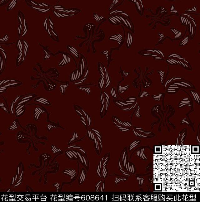 ♥红桃A〖植物花卉〗小碎花传统印花华亿平台下载（图片编号: 608641） - 瓦栏（Walan）