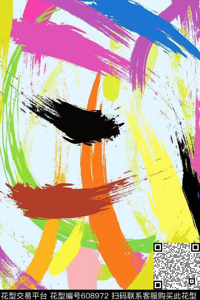 艺术涂鸦涂鸦最新传统印花华亿平台下载（图片编号: 608972） - 瓦栏（Walan）