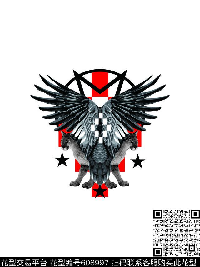 羽毛MB翅膀数码印花华亿平台下载（图片编号: 608997） - 瓦栏（Walan）