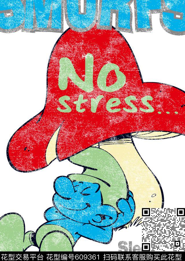 破碎蘑菇小矮人传统印花华亿平台下载（图片编号: 609361） - 瓦栏（Walan）