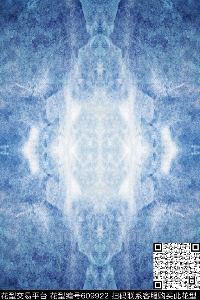 油墨泼墨纹理数码印花华亿平台下载（图片编号: 609922） - 瓦栏（Walan）