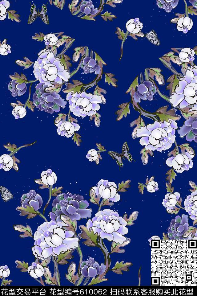 民族风抽象乱花数码印花华亿平台下载（图片编号: 610062） - 瓦栏（Walan）